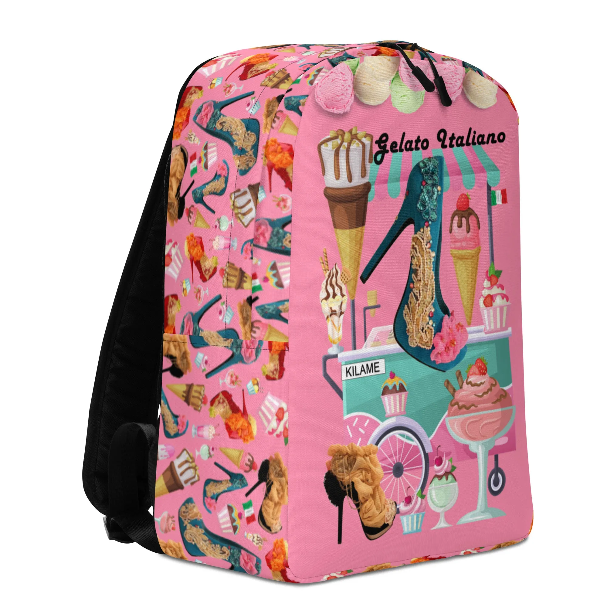 Minimalist Backpack 'Gelato Italiano'