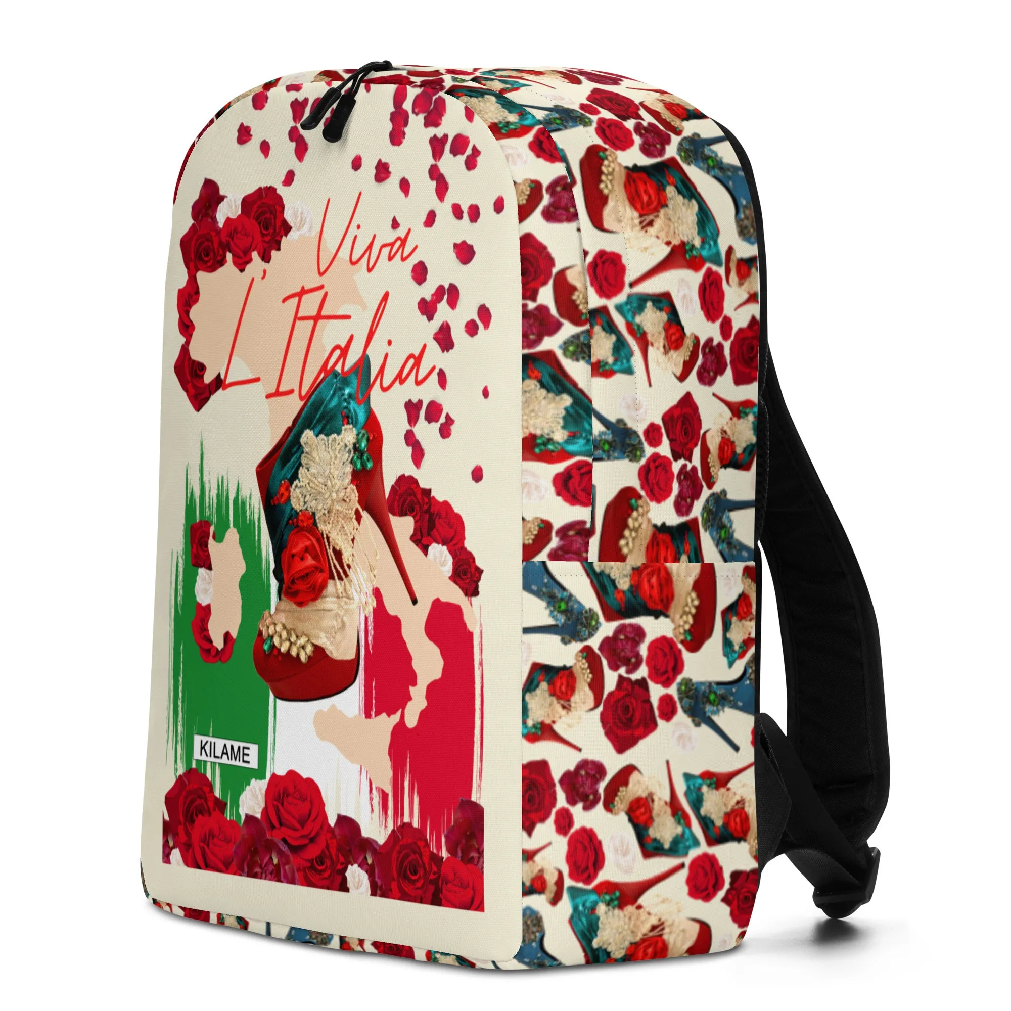 Minimalist Backpack 'Viva l'Italia'