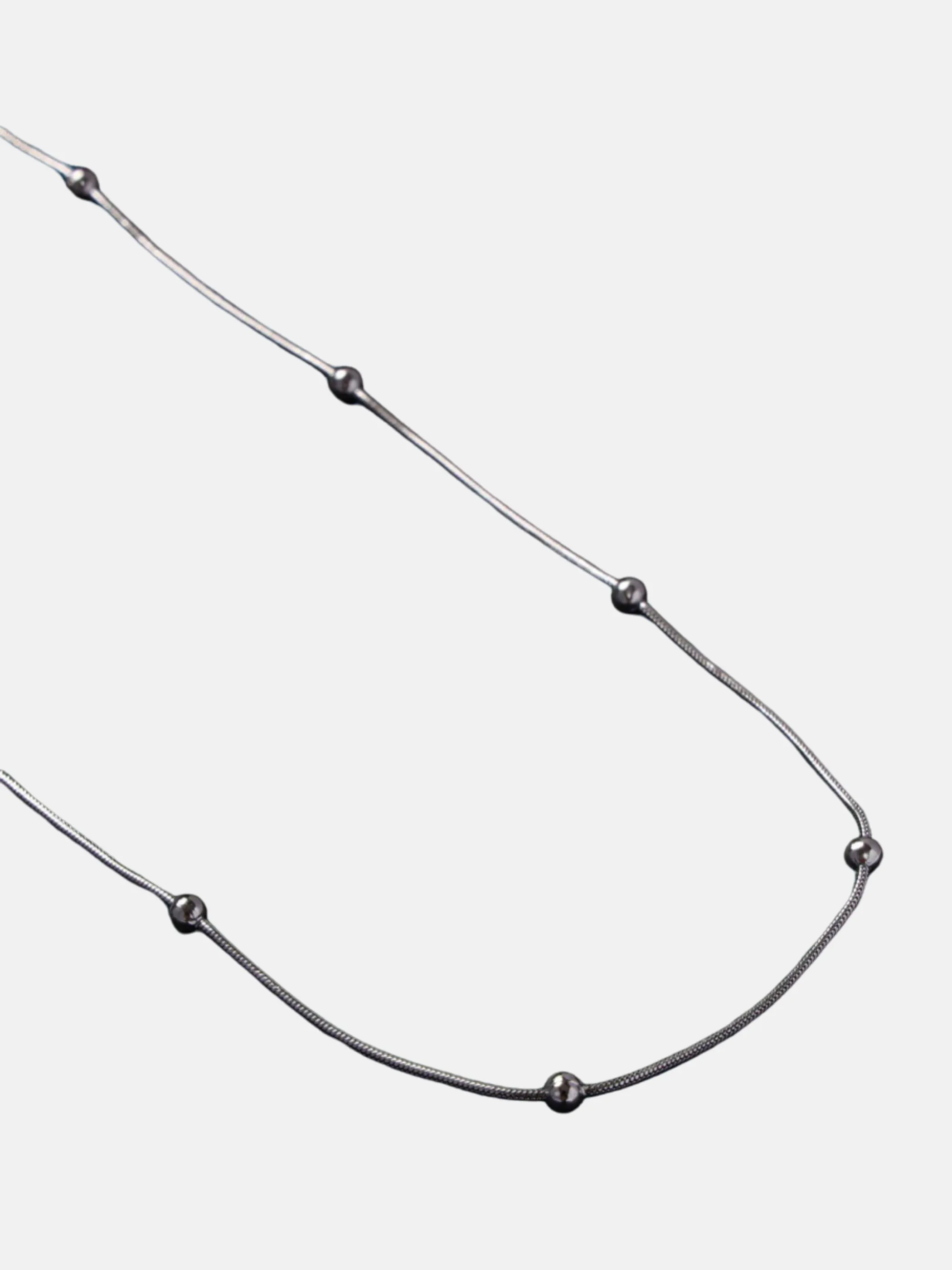 Minimalist Satellite Chain - Steel