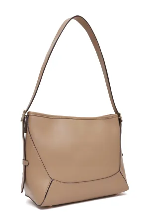 Minimalist Shoulder Bag-Apricot