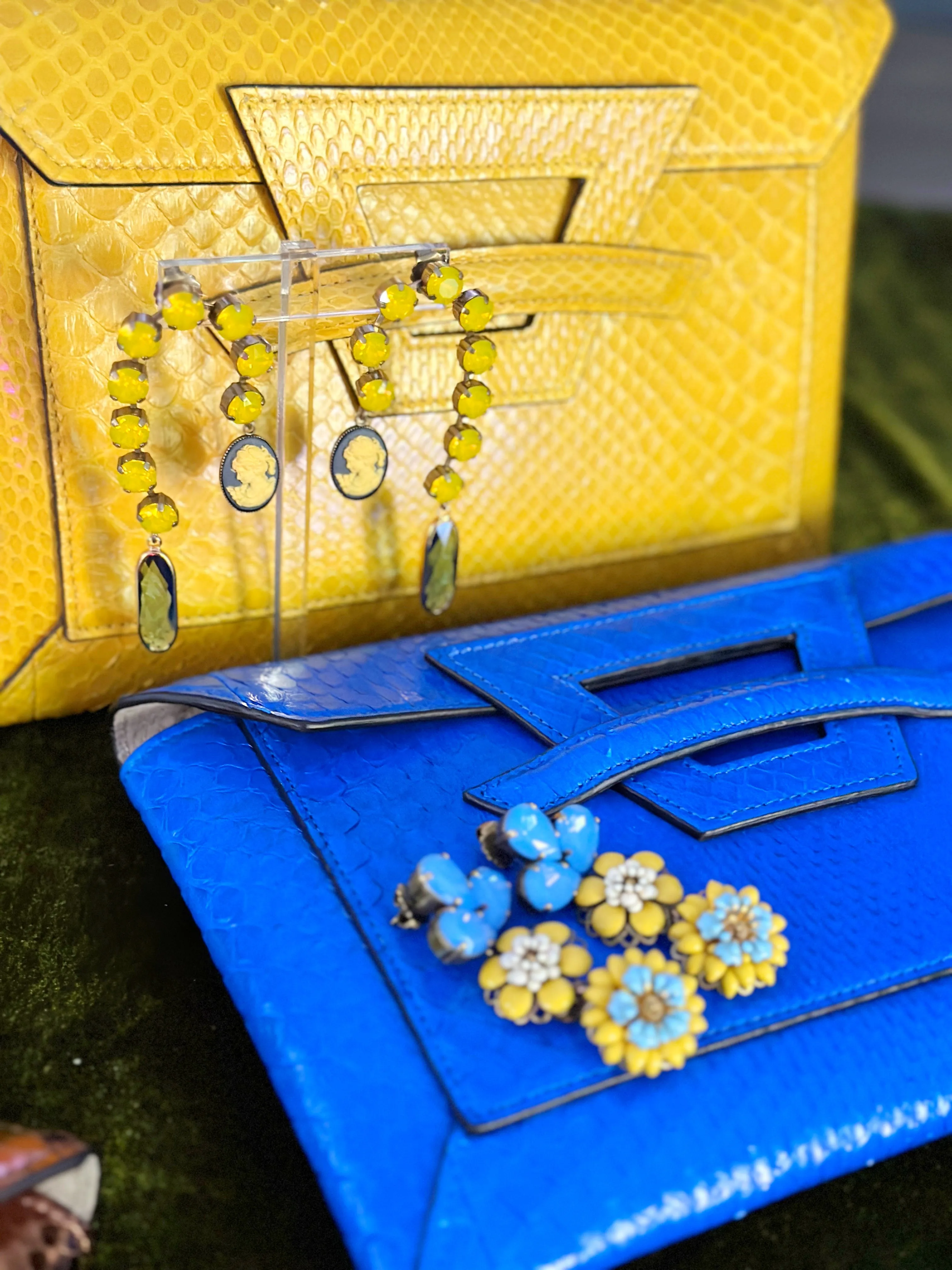 Moneypenny Envelope Clutch, Jonquil