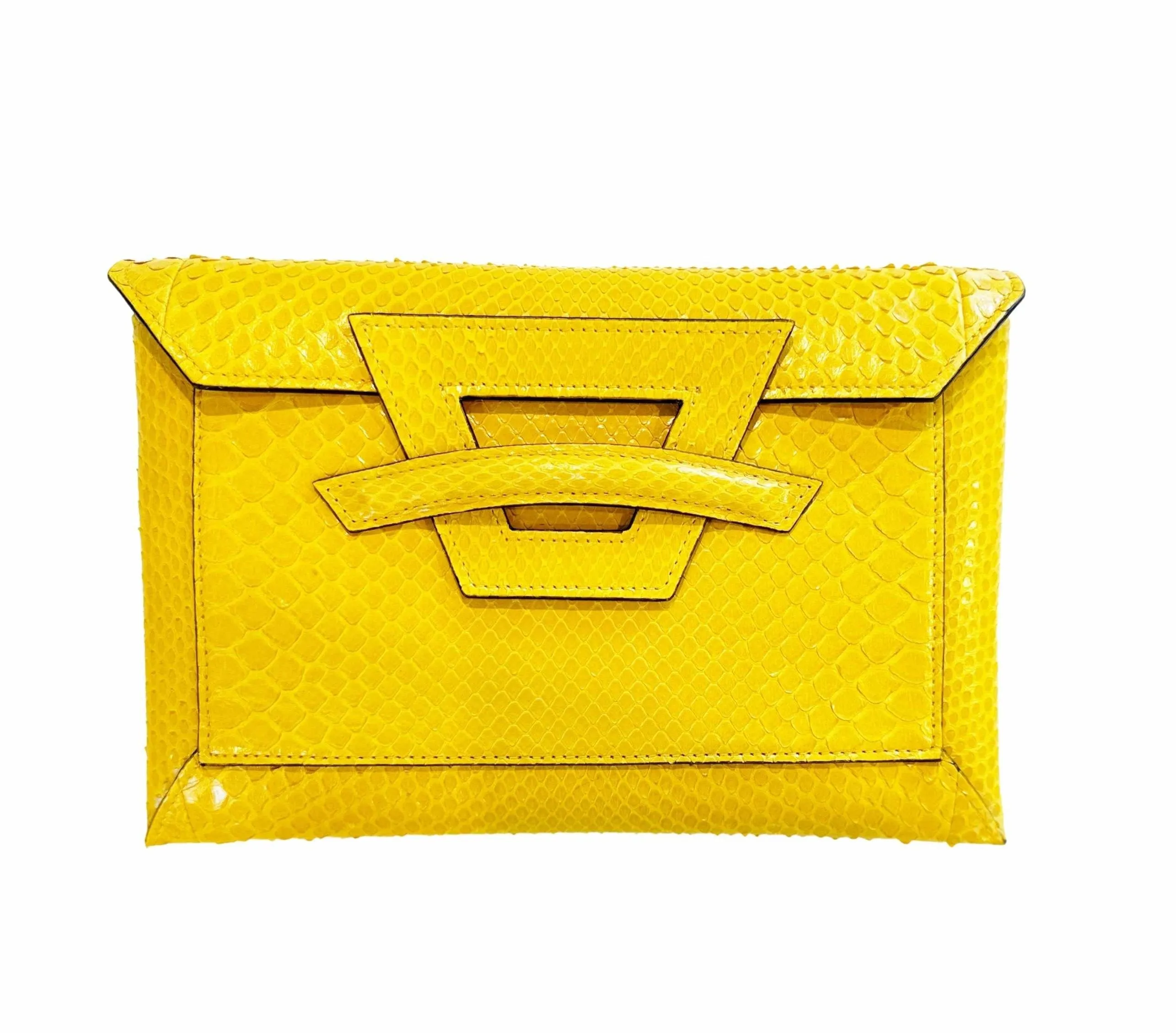 Moneypenny Envelope Clutch, Jonquil
