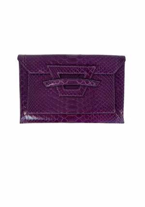 Moneypenny Envelope Clutch, Violet