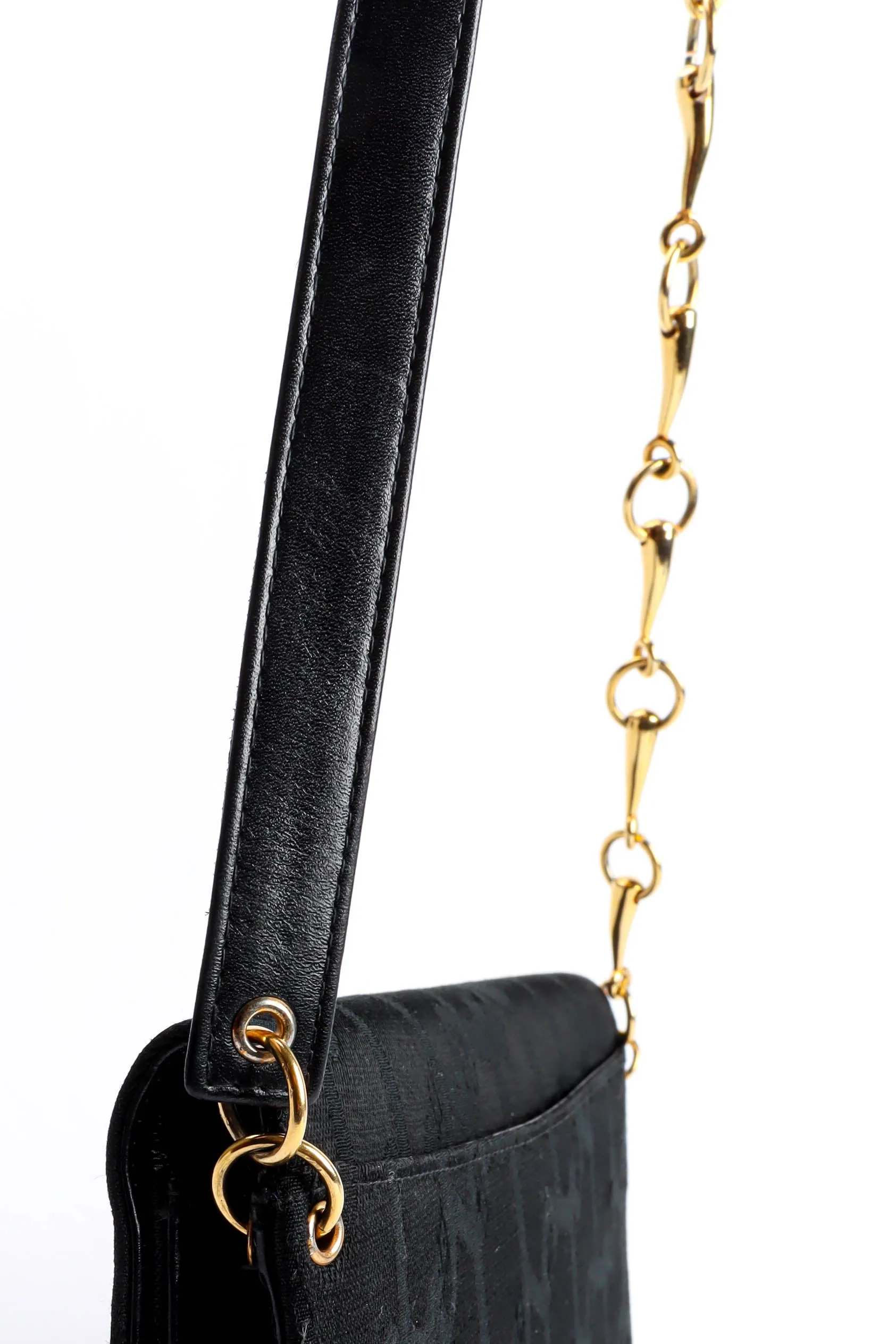 Monogram Envelope Shoulder Clutch