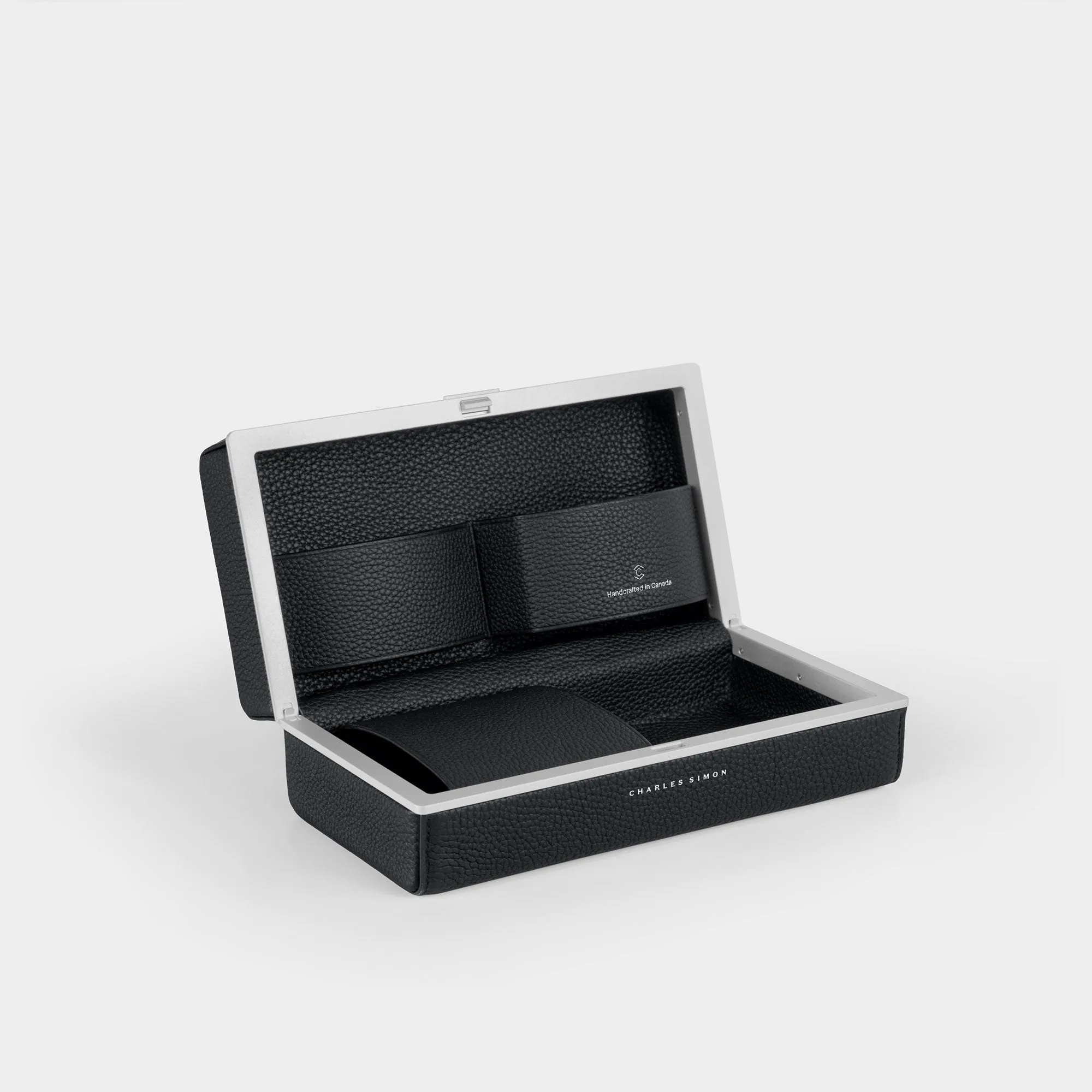 MORAINE TOILETRY BAG - BLACK / GREY
