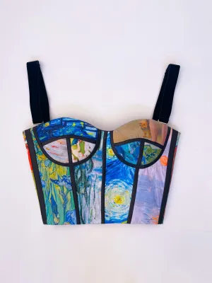 Mosaic Bustier Size 6 Cup A IMMEDIATE SHIPPING/DELIVERY