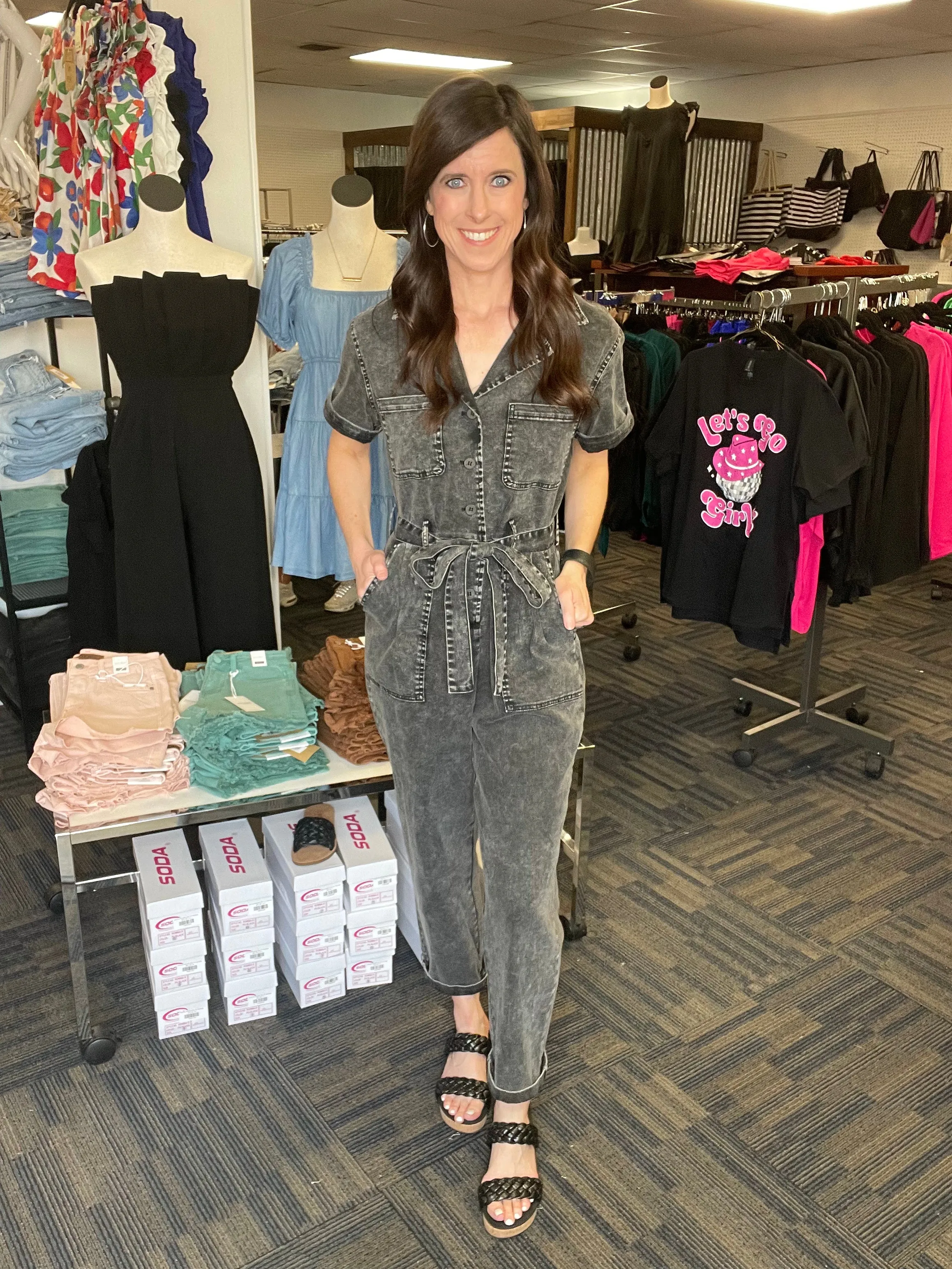 Movin' On Up Jumpsuit