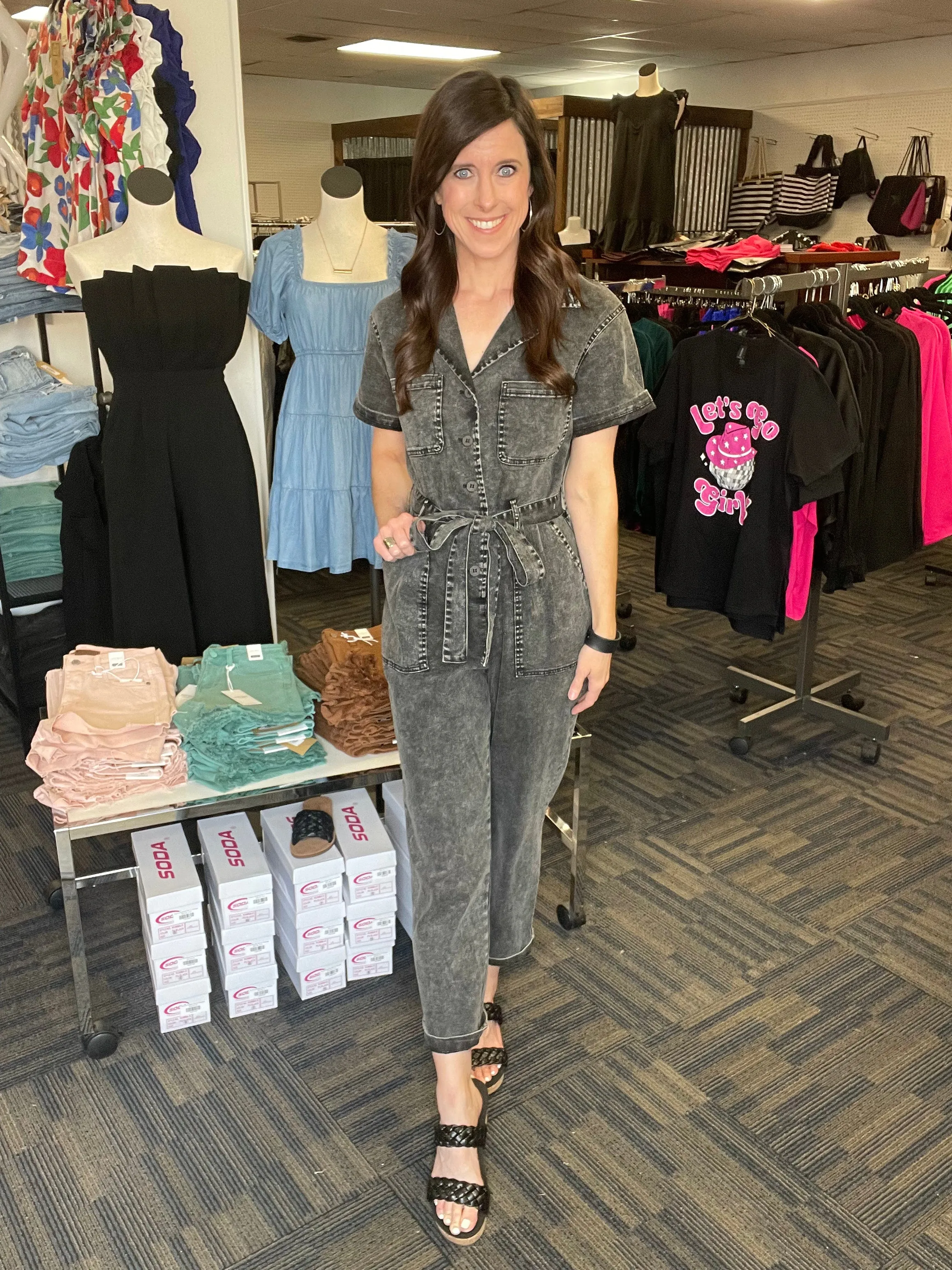Movin' On Up Jumpsuit