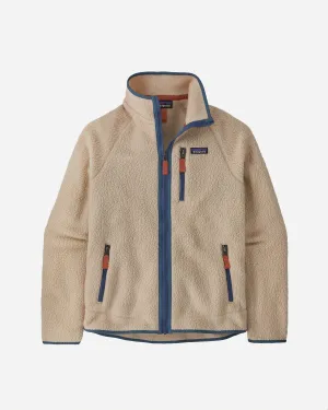 M's Retro Pile Jkt - Dark Natural w/Utility Blue