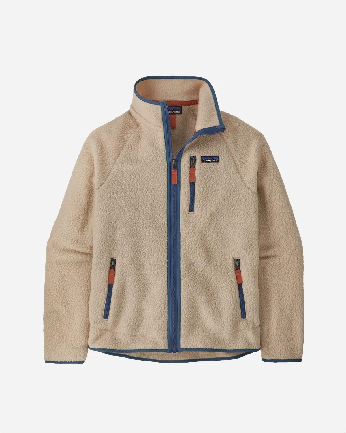 M's Retro Pile Jkt - Dark Natural w/Utility Blue