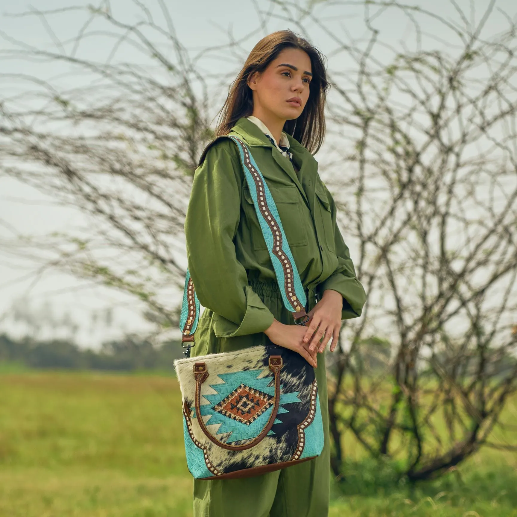 Myra Bag Riptide Hair-On Bag