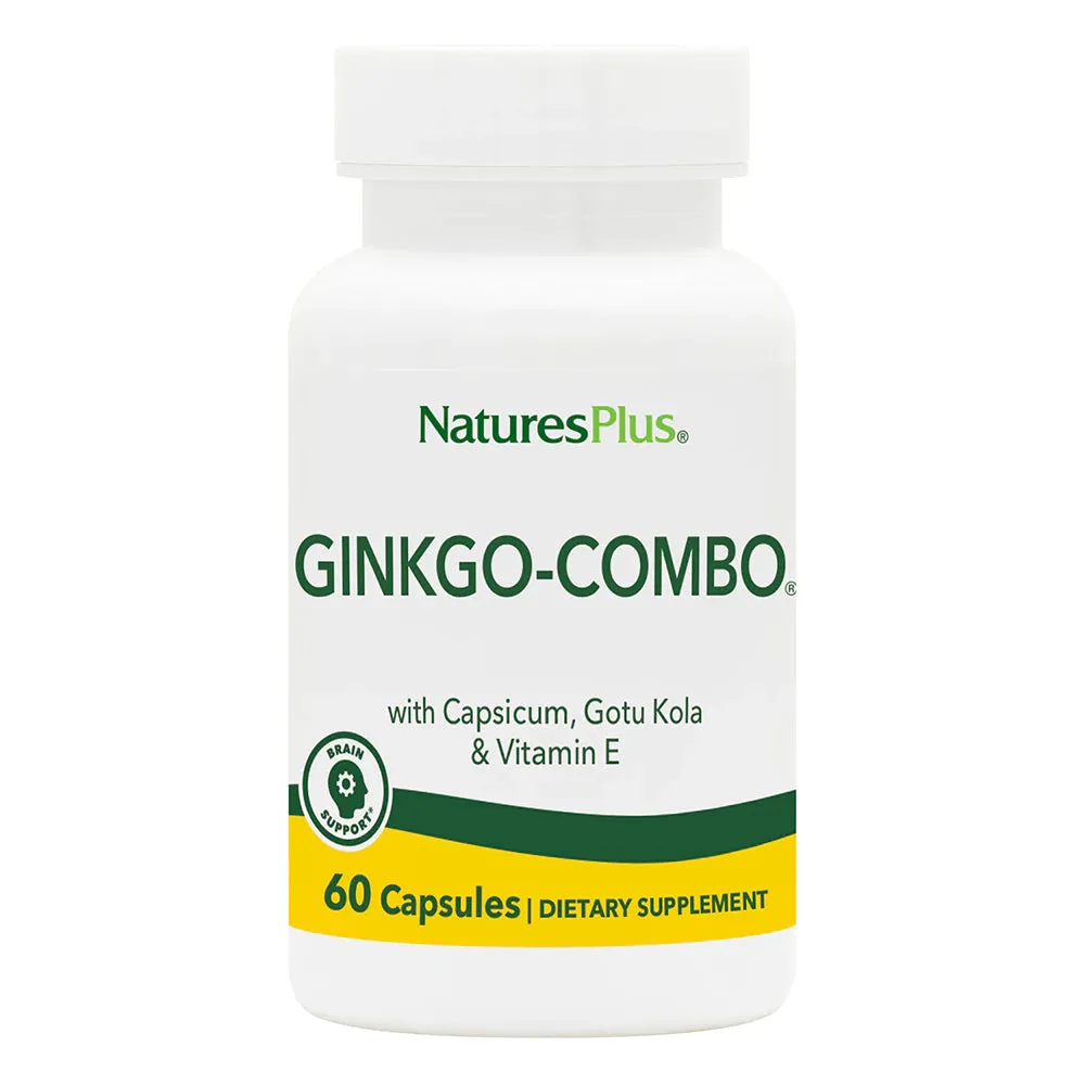 Nature's Plus Ginkgo-Combo (Vcaps), 90 caps.