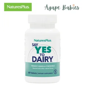 Nature's Plus Say Yes To Dairy (Chewables), 60 tabs.