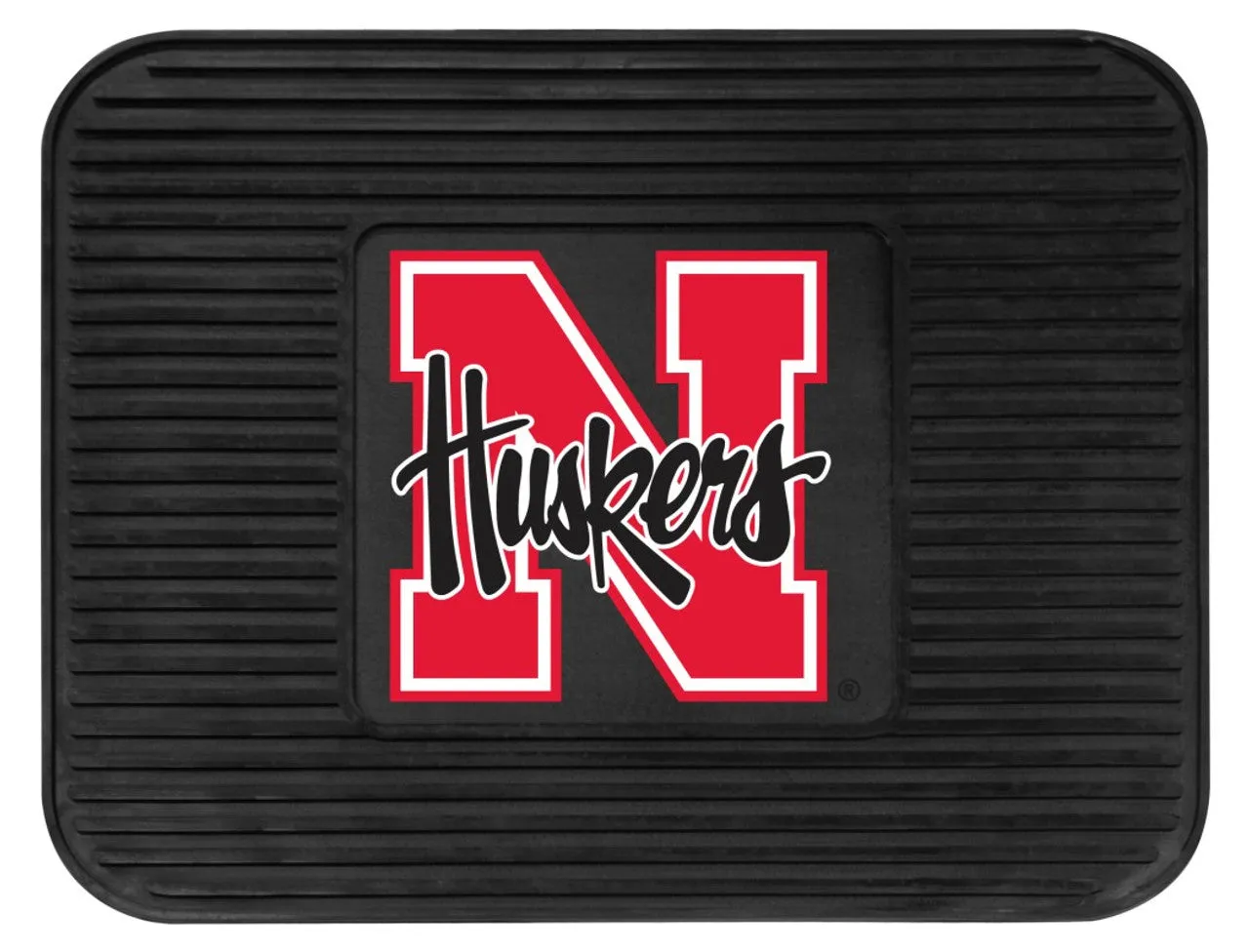 Nebraska Cornhuskers  Car Mat Heavy Duty Vinyl Rear Seat