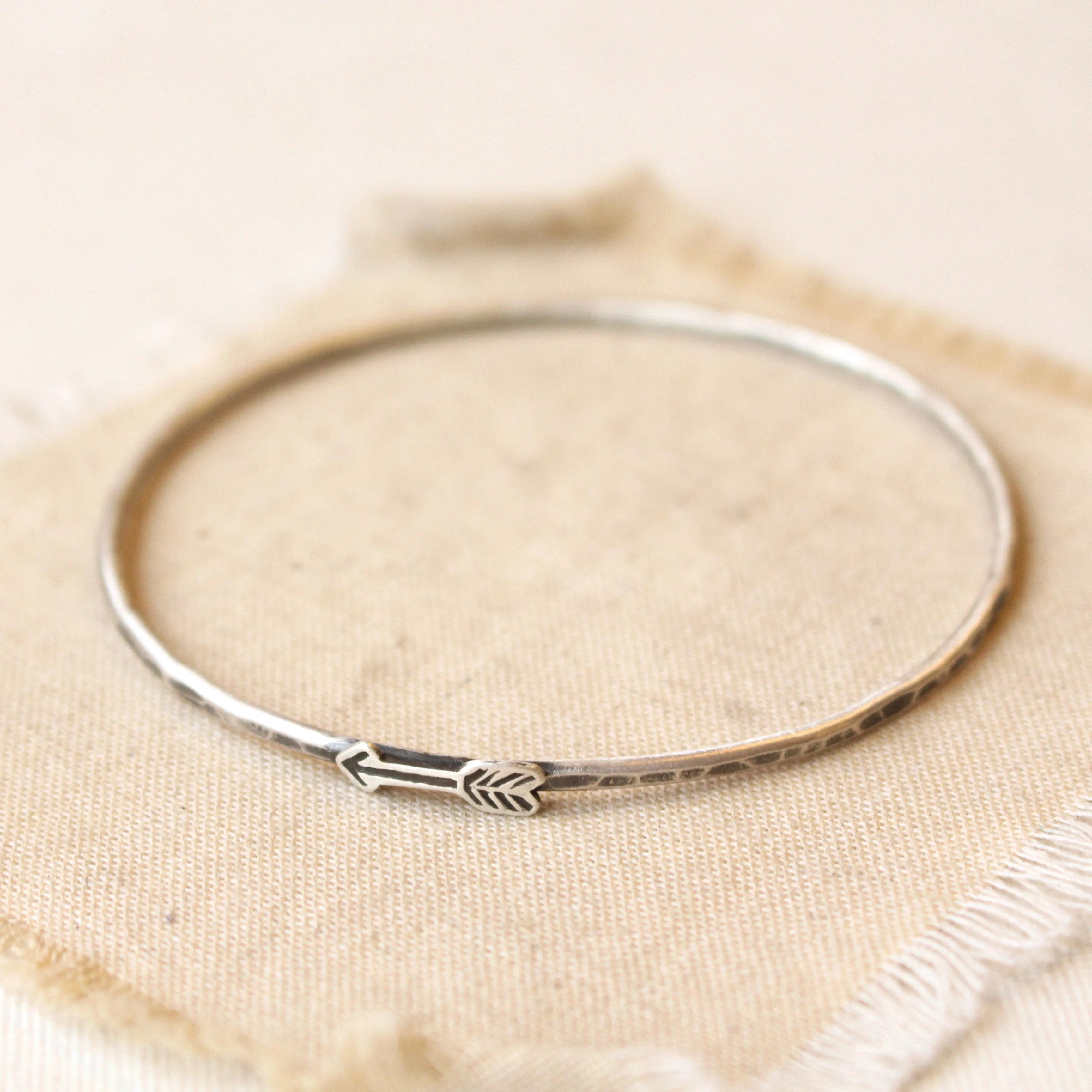 New Direction Arrow Bangle Bracelet