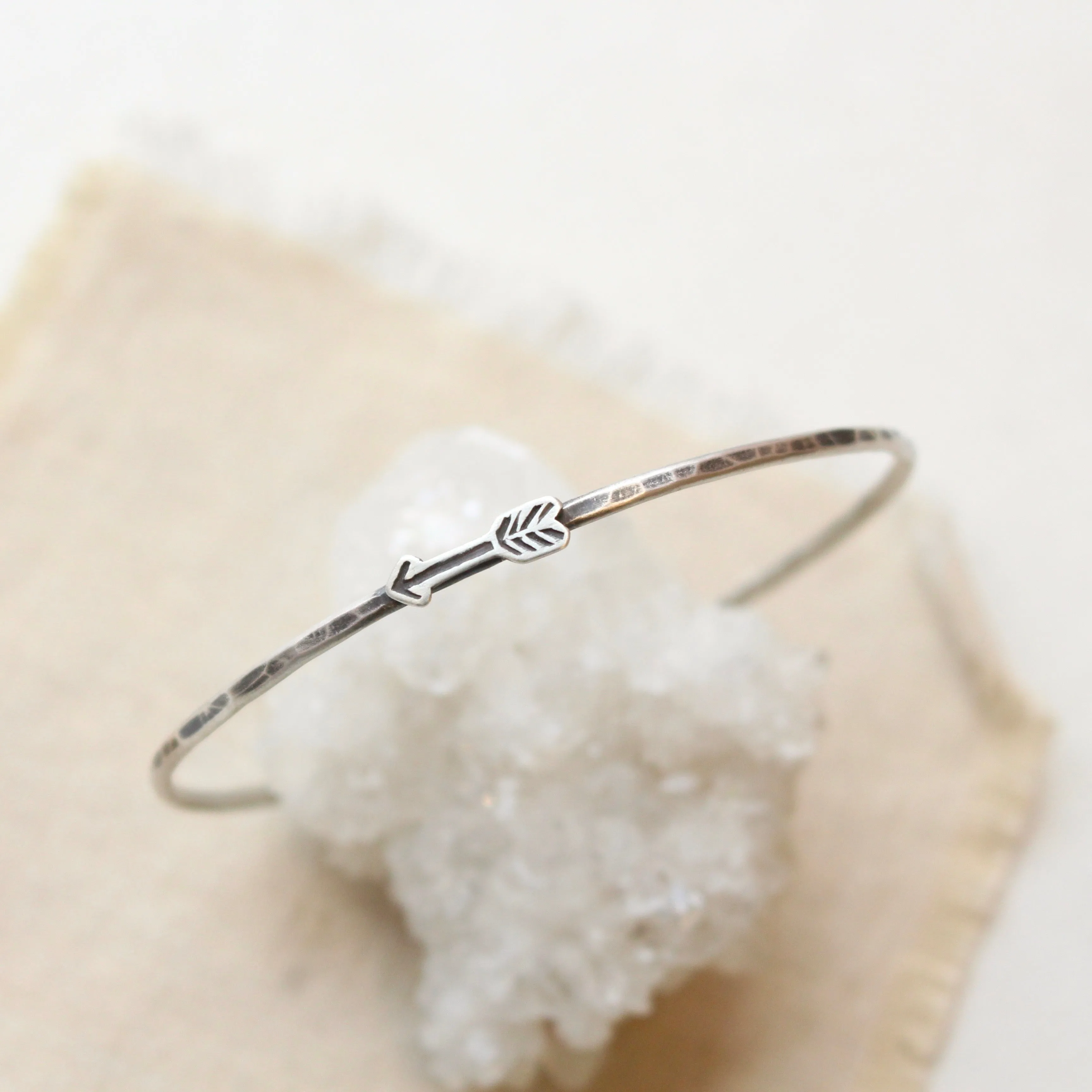 New Direction Arrow Bangle Bracelet
