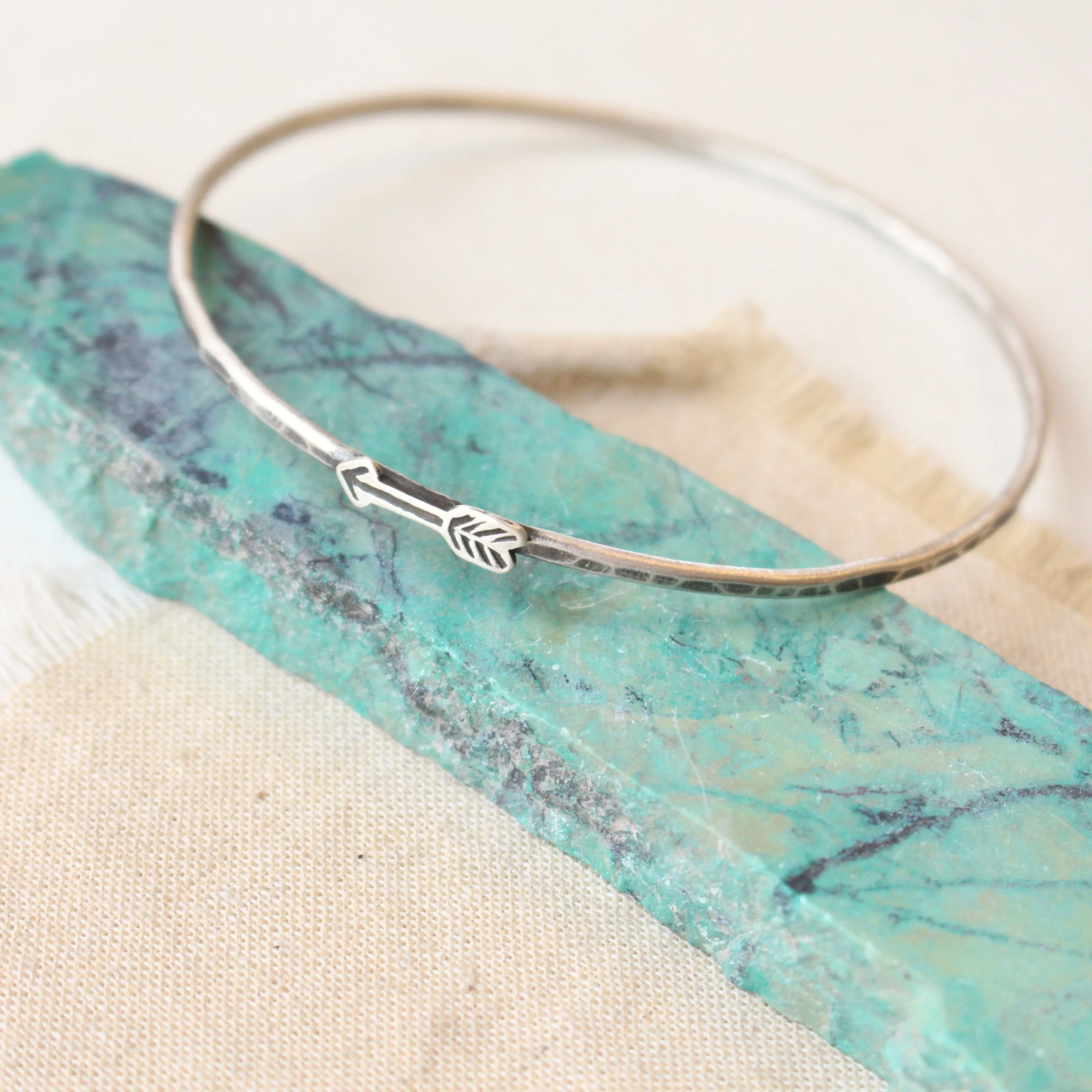 New Direction Arrow Bangle Bracelet