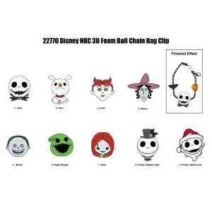 Nightmare Before Christmas Mystery Charm Bag Clip/Luggage Charm