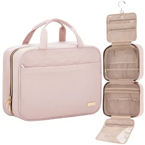 NISHEL Travel Toiletry Bag for women, Portable Hanging Organizer
