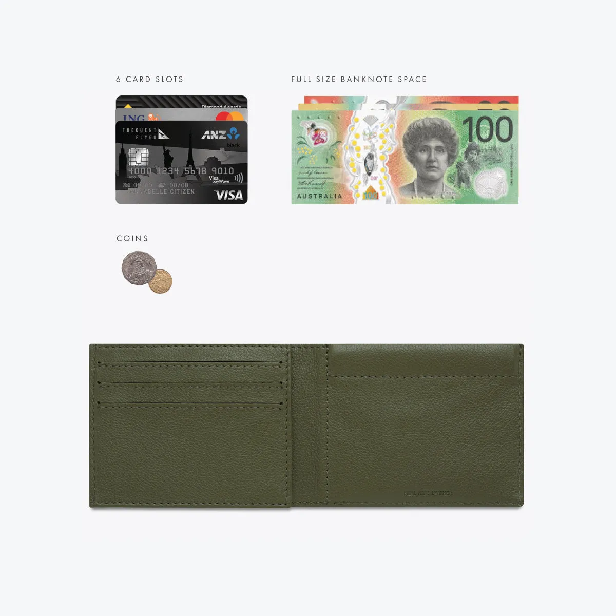 Noah Wallet - Khaki