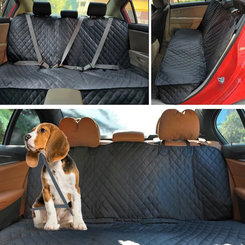 Nonslip Car Back Seat Cover for Dogs