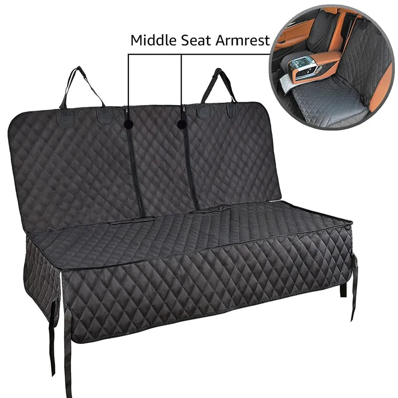Nonslip Car Back Seat Cover for Dogs