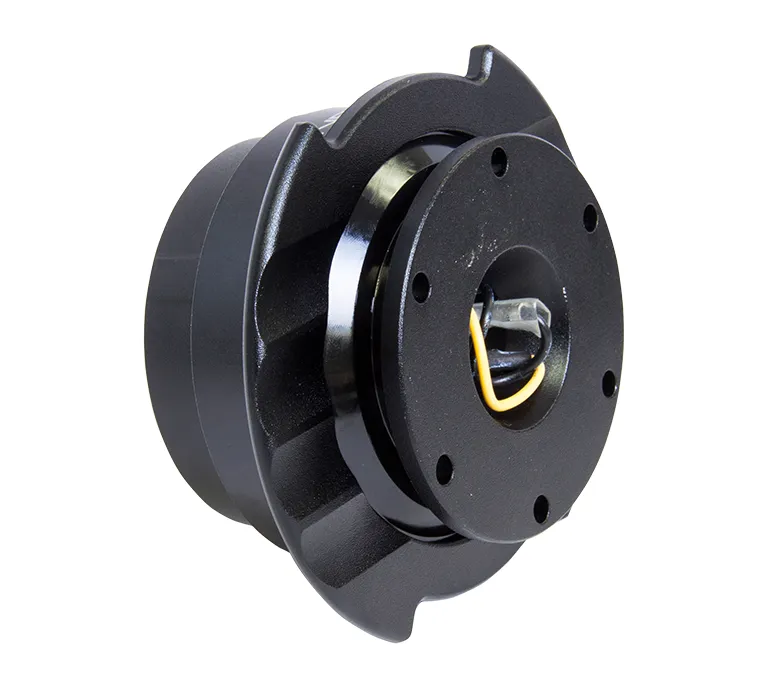 NRG SRK-250BK Black / Black Quick Release Gen 2.5 with Finger Grooves