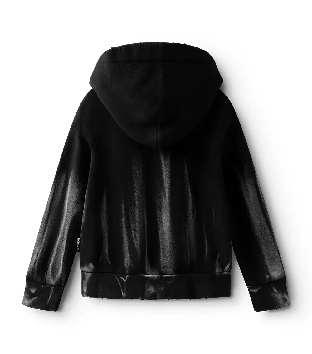 nununu- ultimate zip hoodie (black)