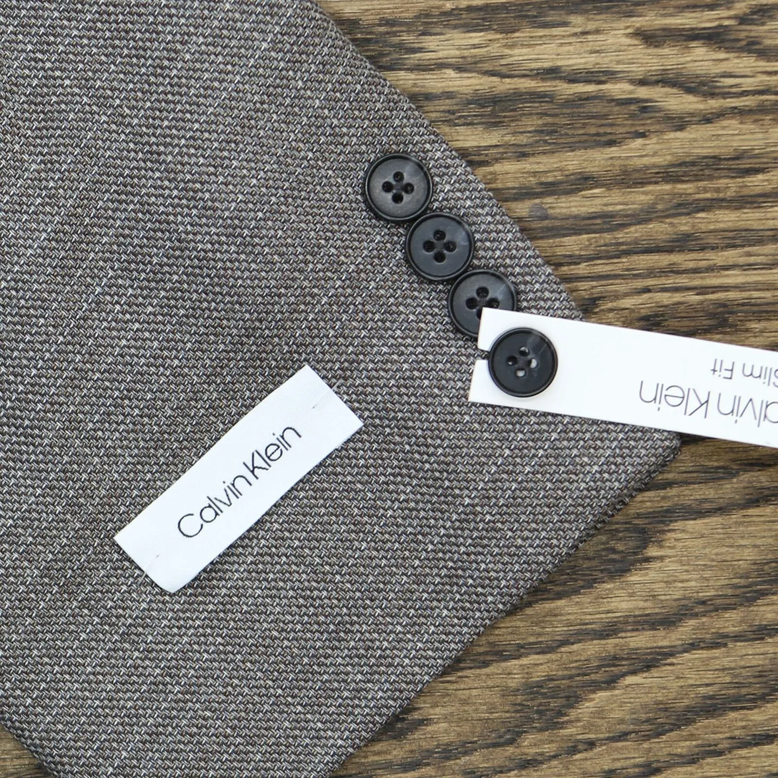 NWT Calvin Klein Mens Slim-Fit Wool Sport Coat. MBYR17CXX192 46 Regular