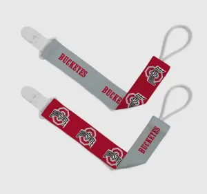 Ohio State Buckeyes - Pacifier Clip 2-Pack