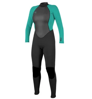 O'Neill Womens Reactor II 3/2 Back Zip Full Wetsuit