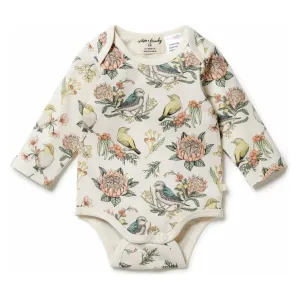 Organic Envelope Bodysuit - Hello Birdie