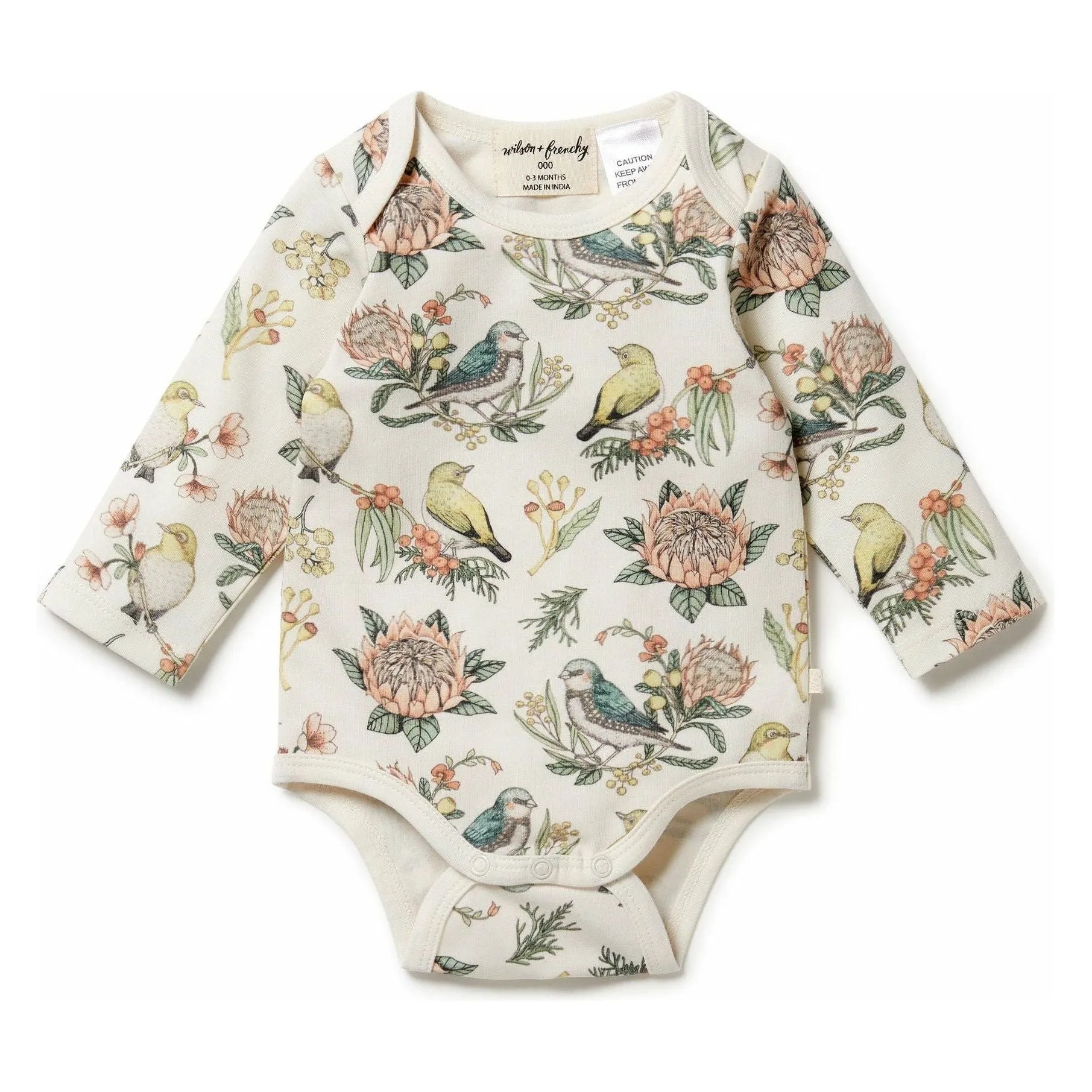 Organic Envelope Bodysuit - Hello Birdie