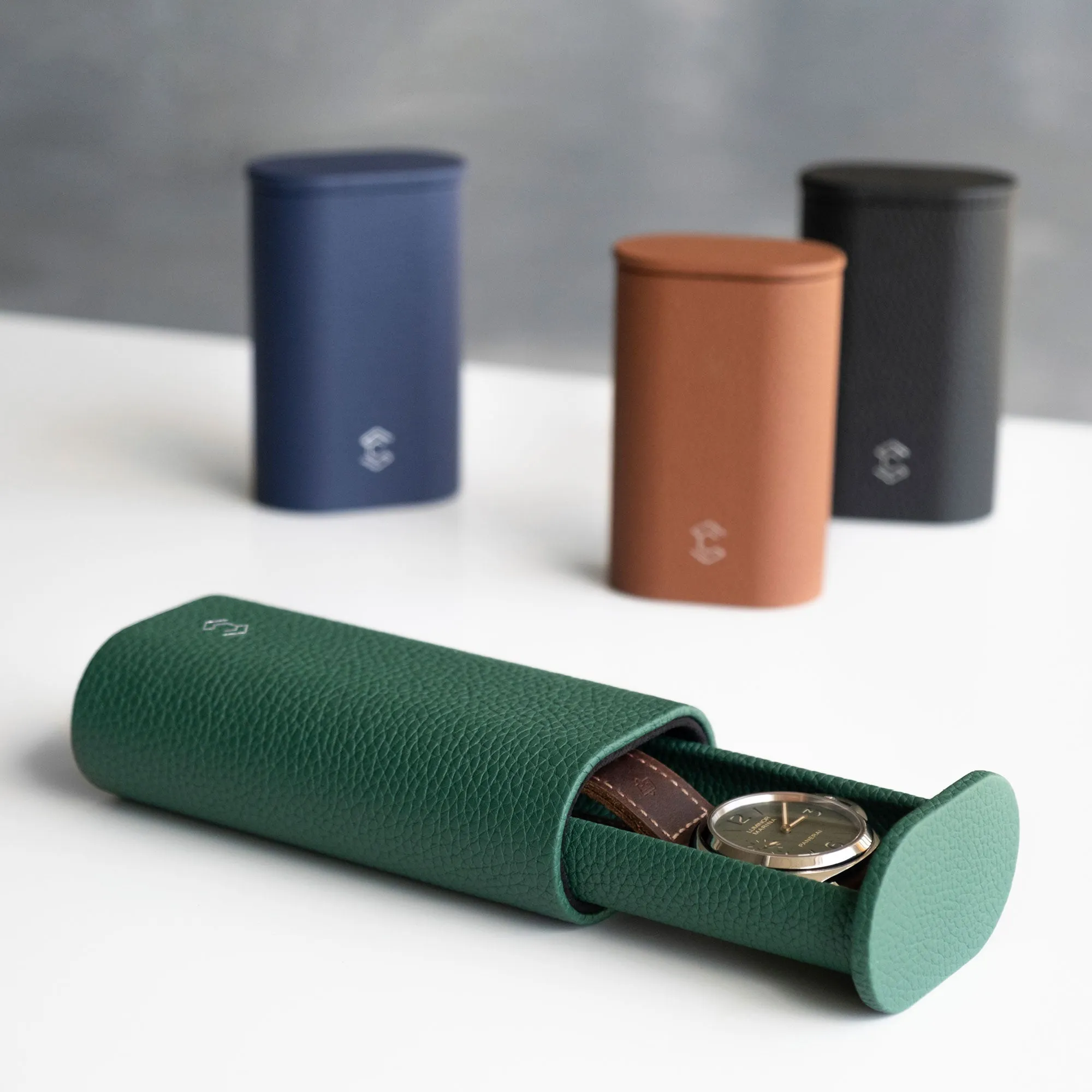 OSCAR 1 TALL WATCH ROLL - EMERALD