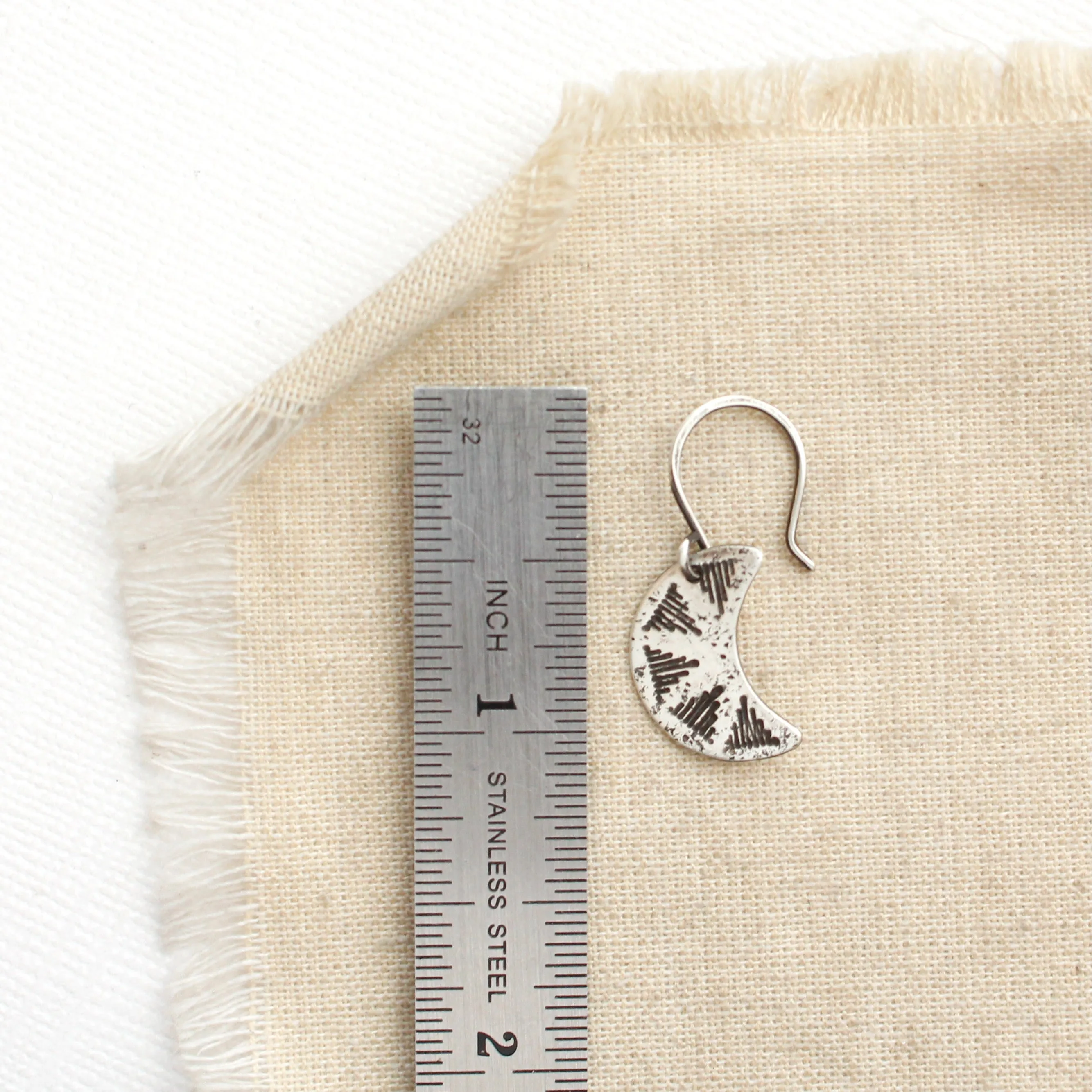Pakal Moon Earrings