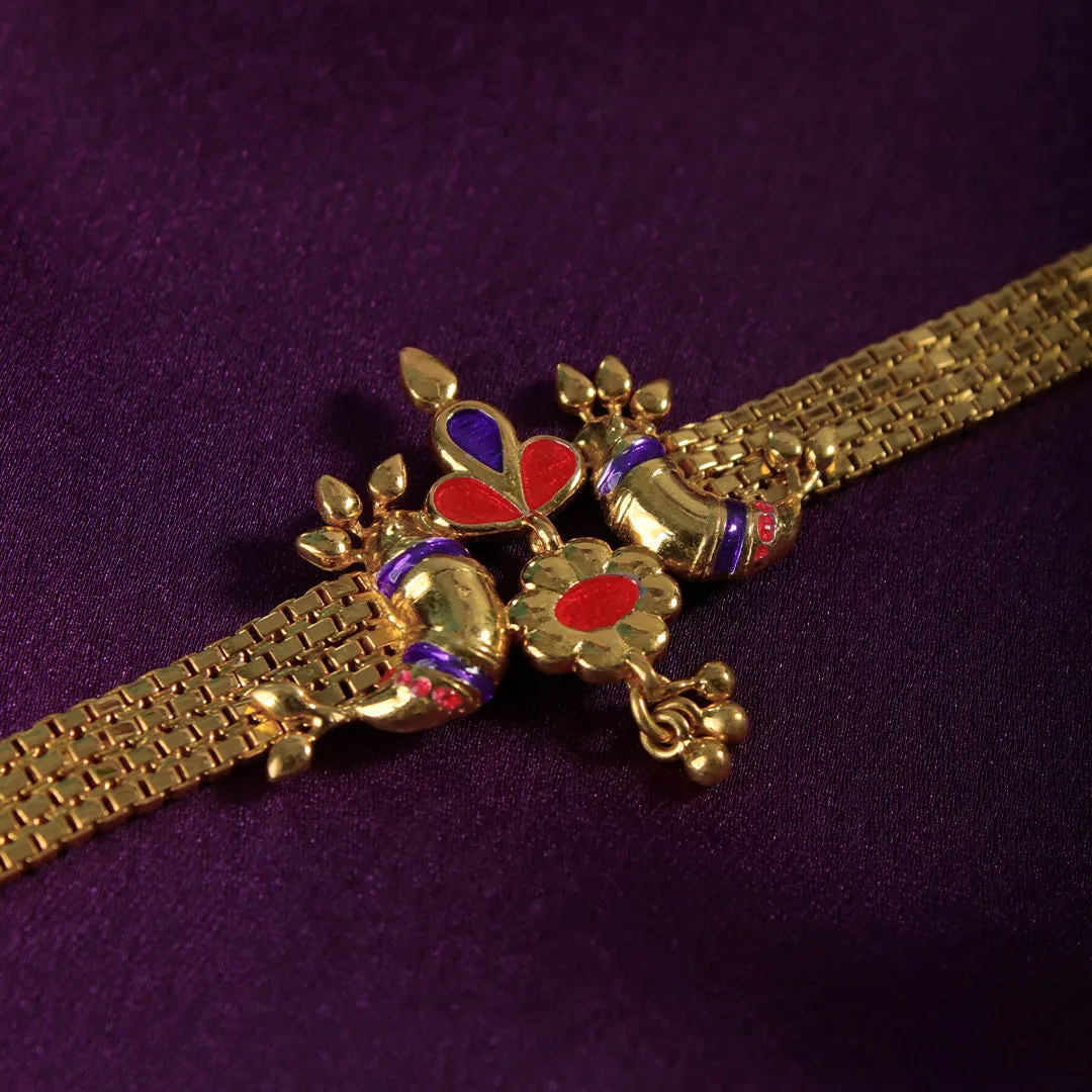 Pakhi Silver choker Necklace By Moha