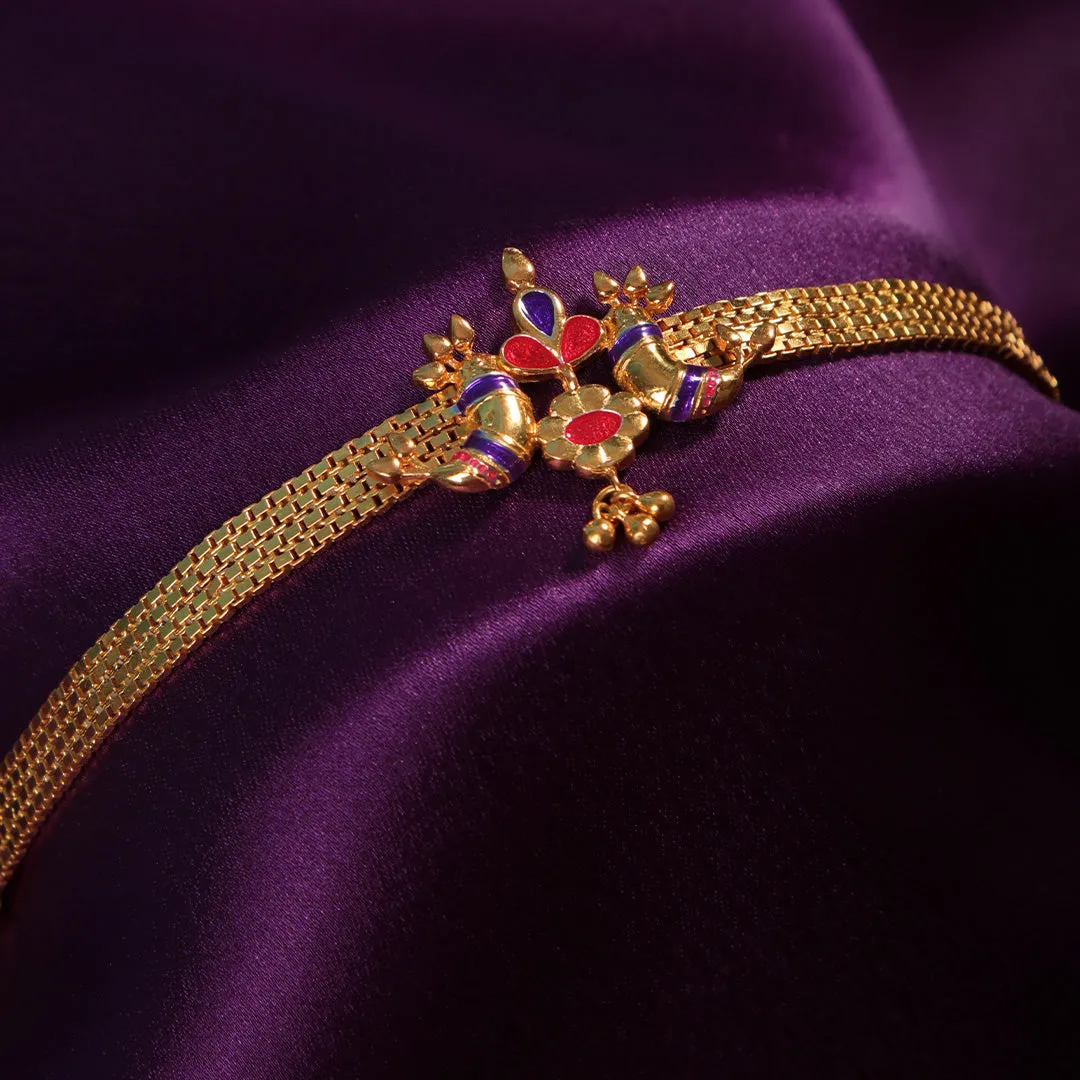 Pakhi Silver choker Necklace By Moha