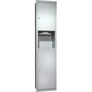 Paper Towel Dispenser Combo Waste Receptacle - 6 Gallon