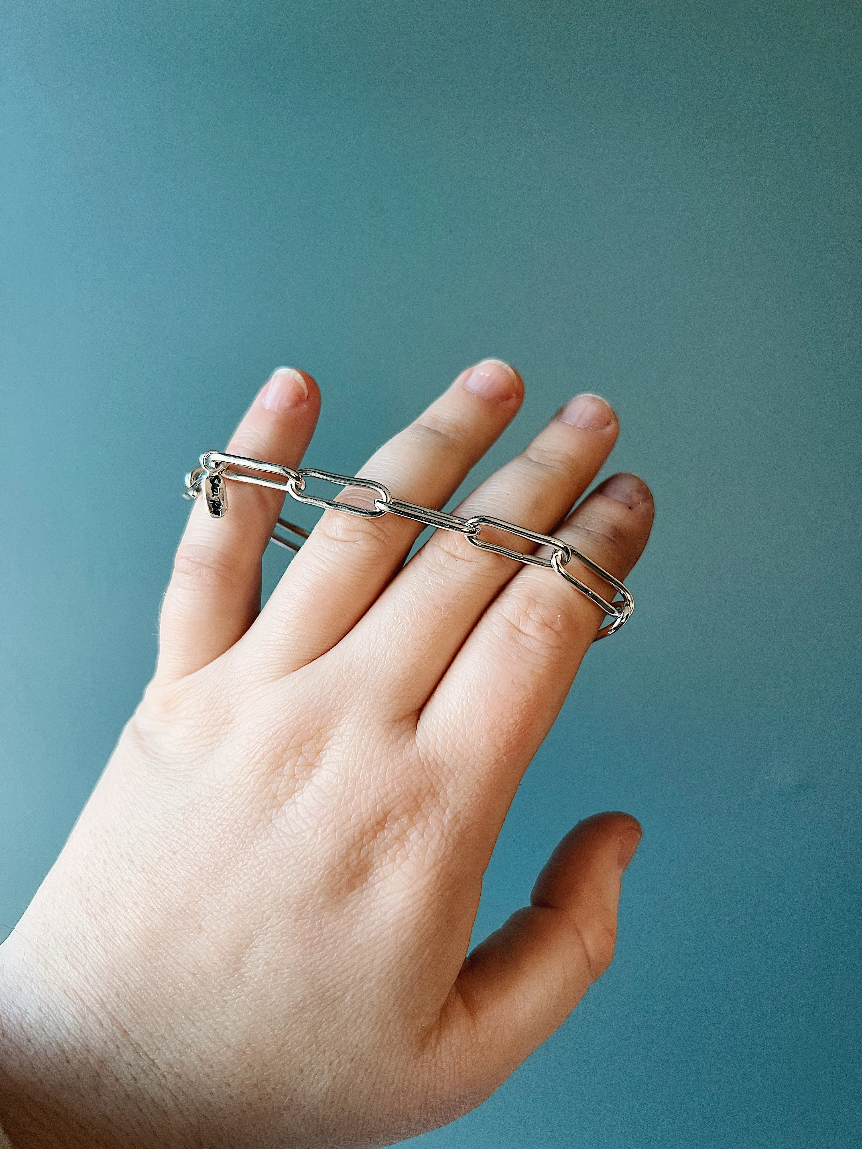 Paperclip Chain Bracelet