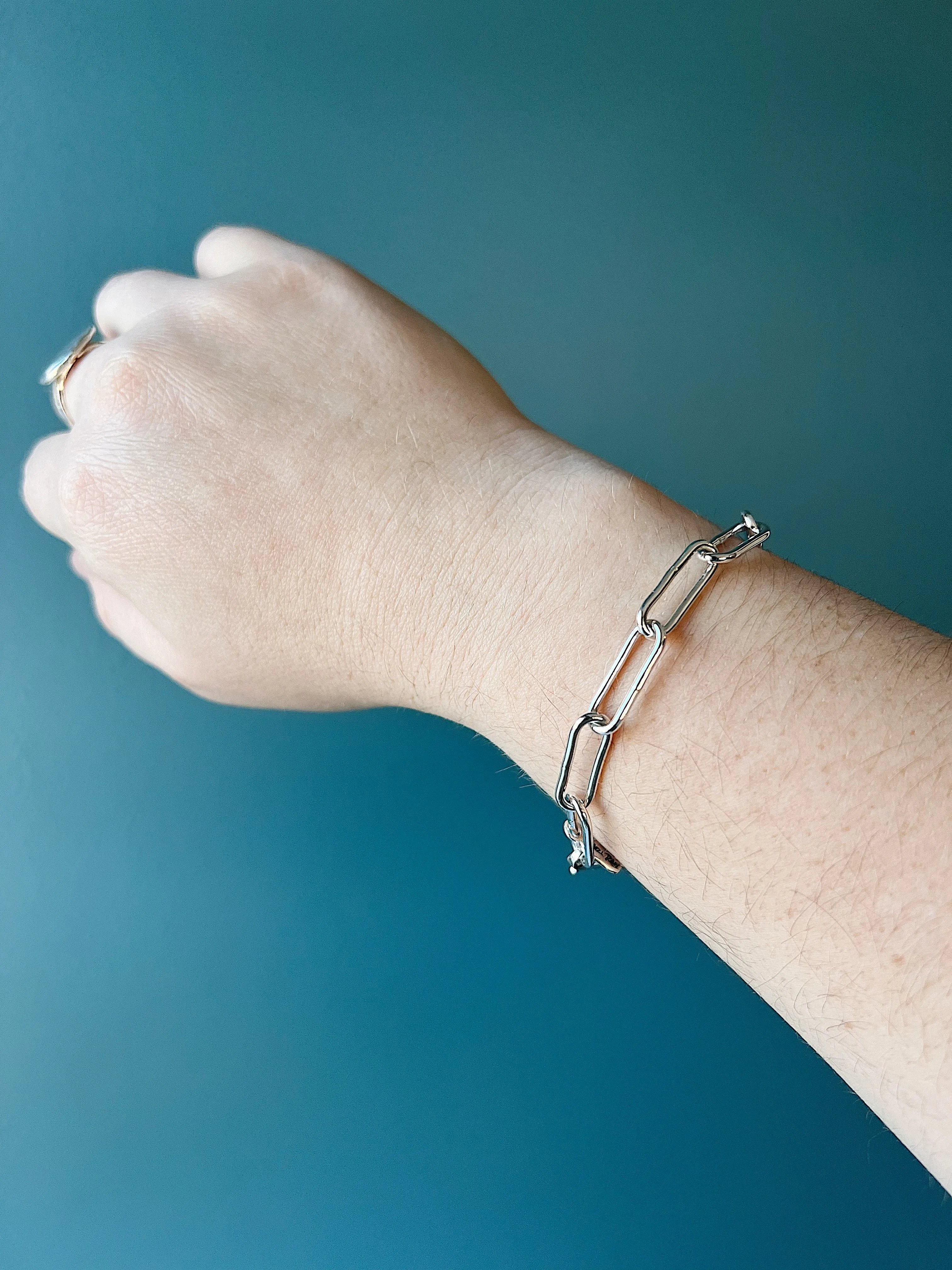 Paperclip Chain Bracelet