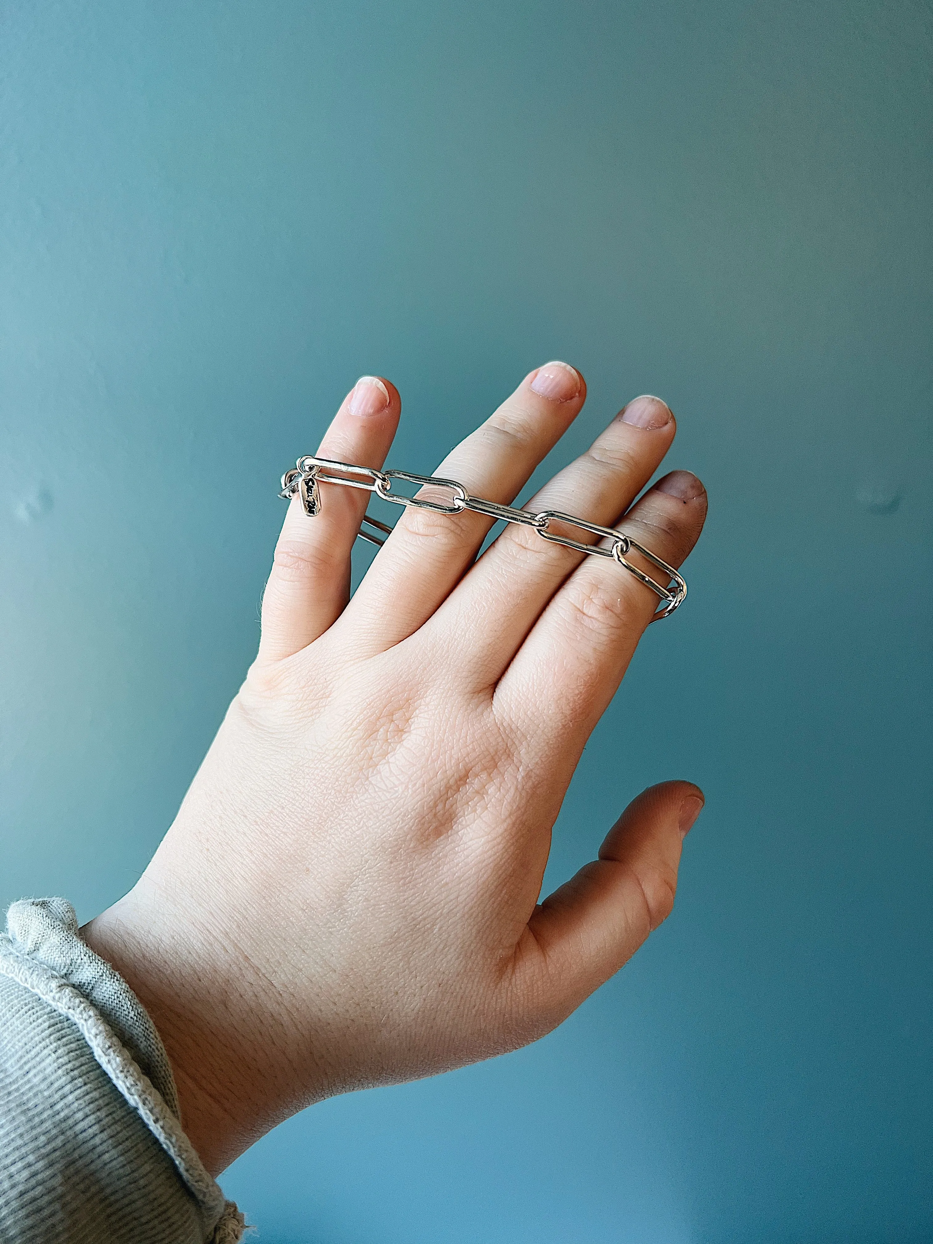 Paperclip Chain Bracelet
