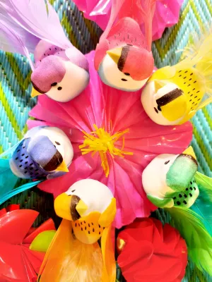 Pastel pretty birds