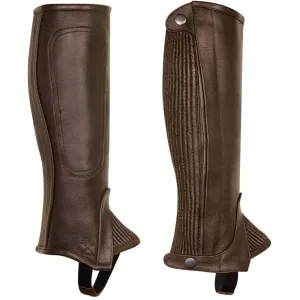 Perri's Brown Professional Leather Half Chap