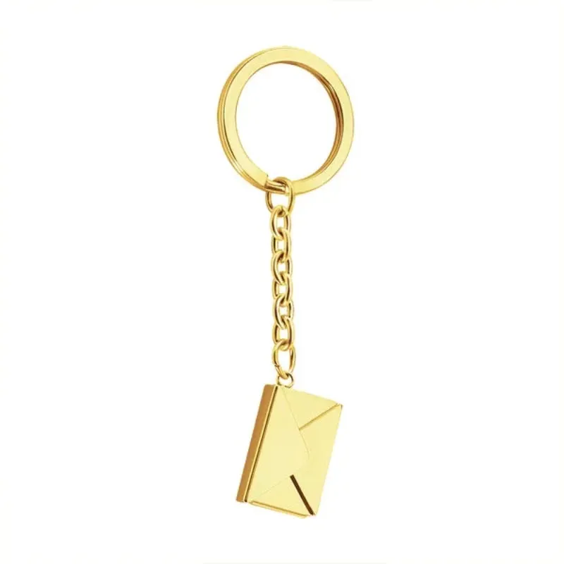 Personalized Envelope Pendant Keychain