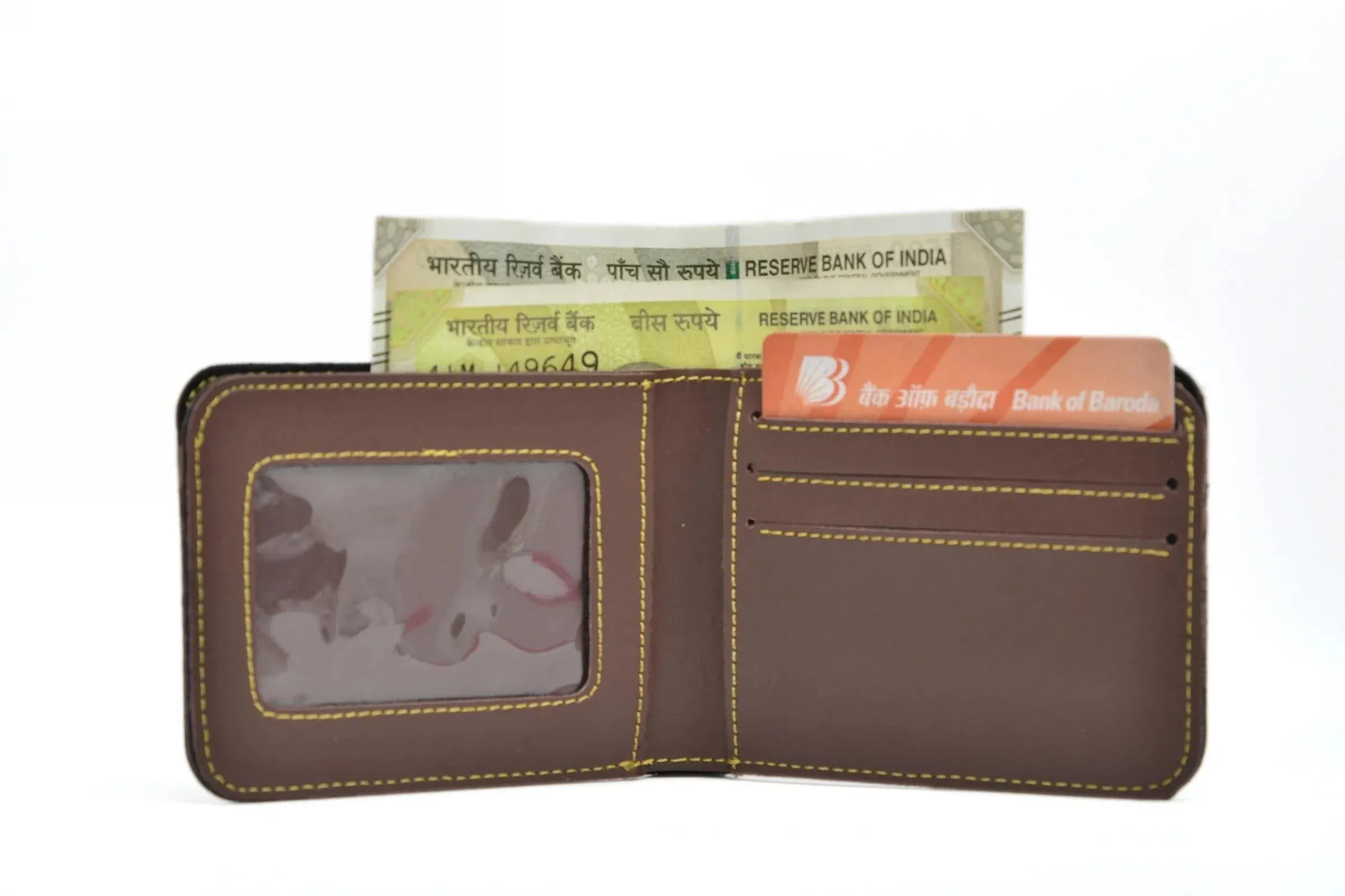 Personalized Pen & Men's Combo (2 pcs) - Brown
