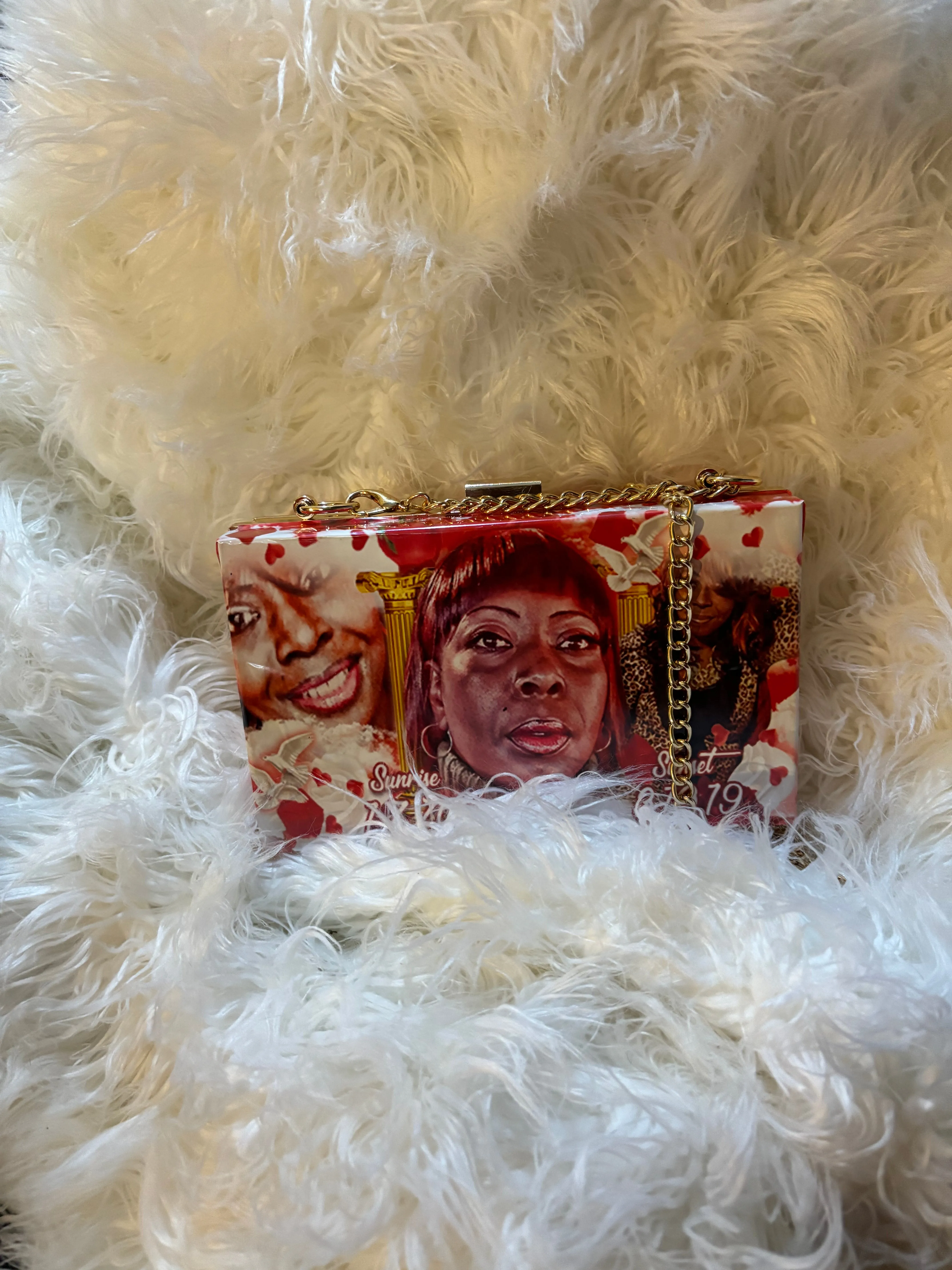 Photo Clutch Purse