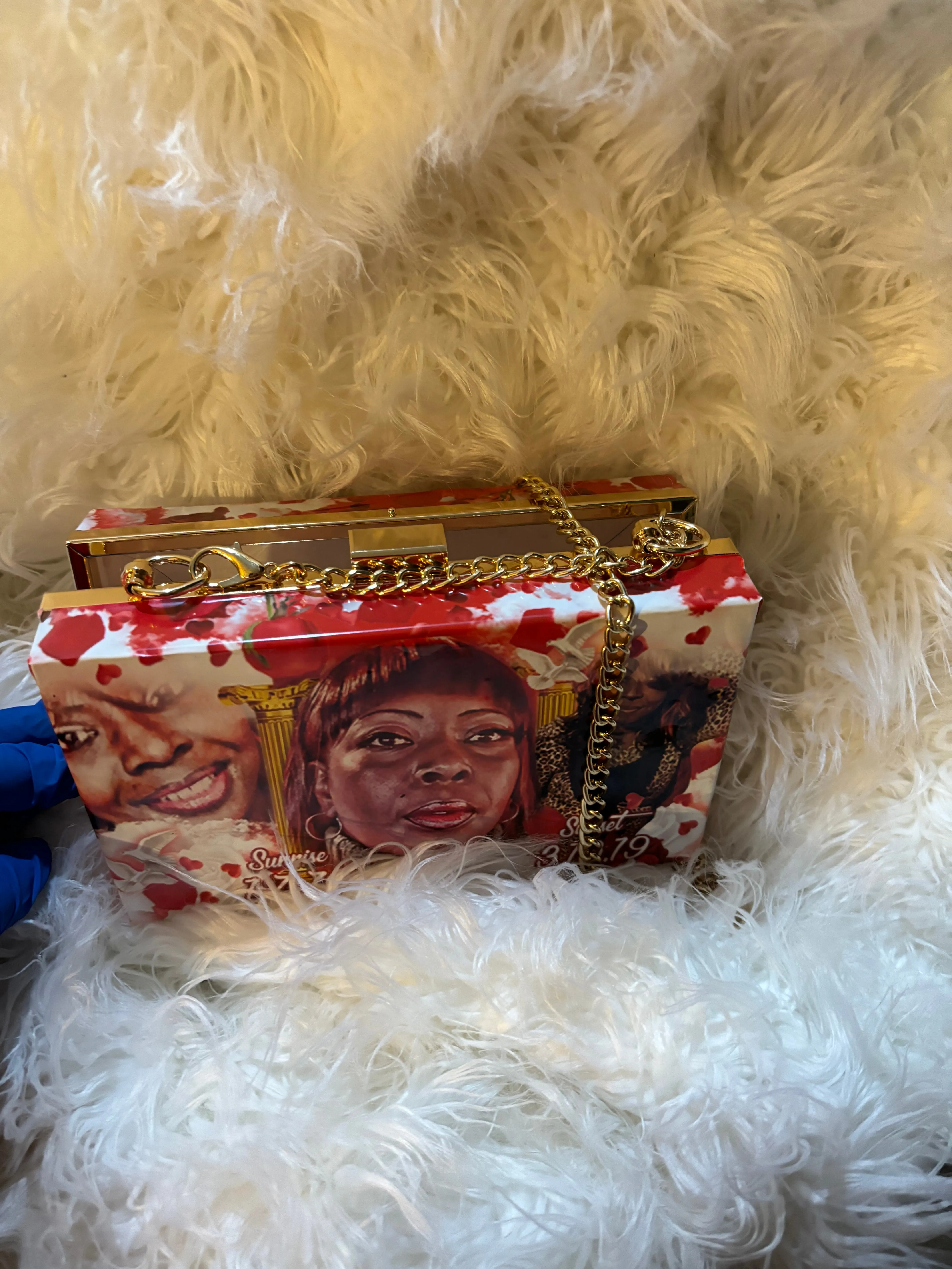 Photo Clutch Purse