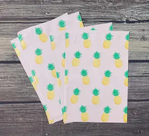 Pineapple 10x13 premium poly mailer - set of 10