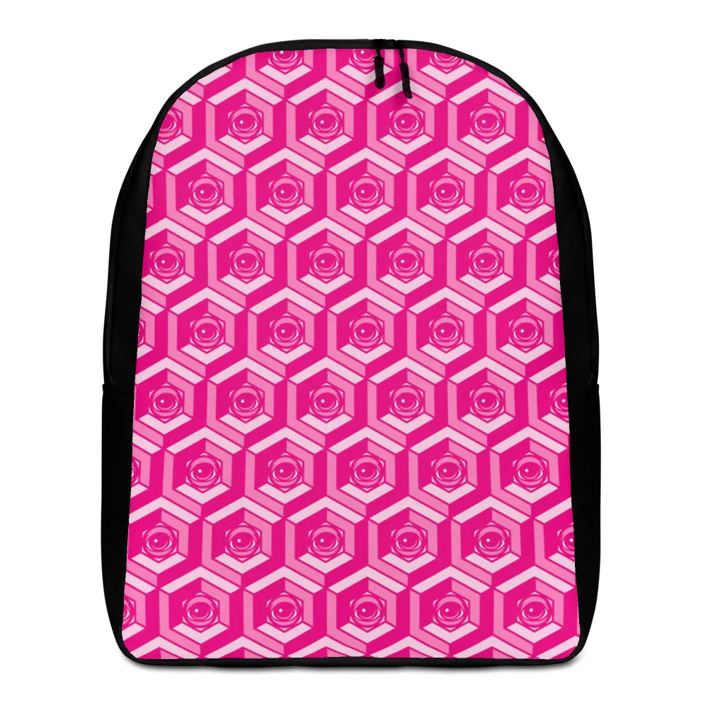 Pink Eyez Cubed - Minimalist Backpack