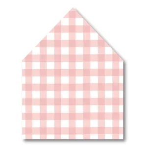 Pink Ribbon Envelope Liner